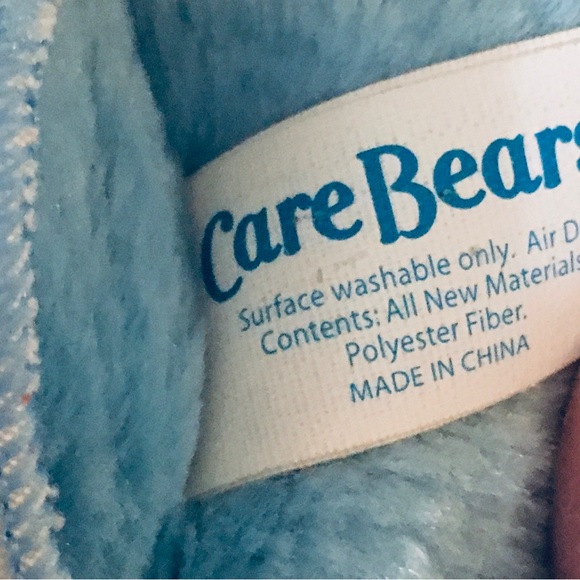 SOLD OUT ———- ORIGINAL CARE BEAR BABY TUGS 11" Blue Plush Kenner RARE Vintage - Picture 8 of 11